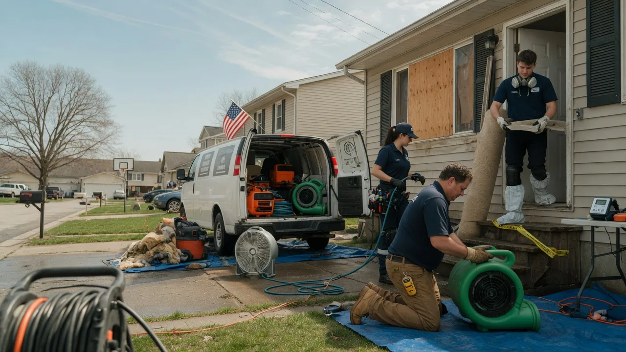 Water Damage Restoration in West New York, NJ near me